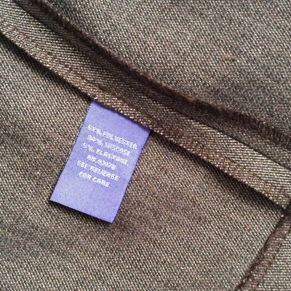 Vivienne Tam Brown Pencil Skirt - Picture 4 of 6